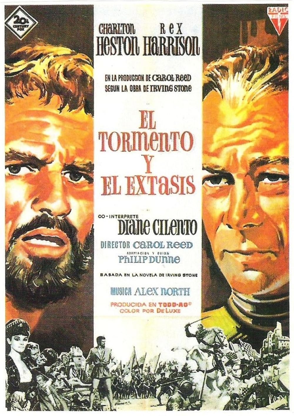 El Tormento y el Extasis (1965)